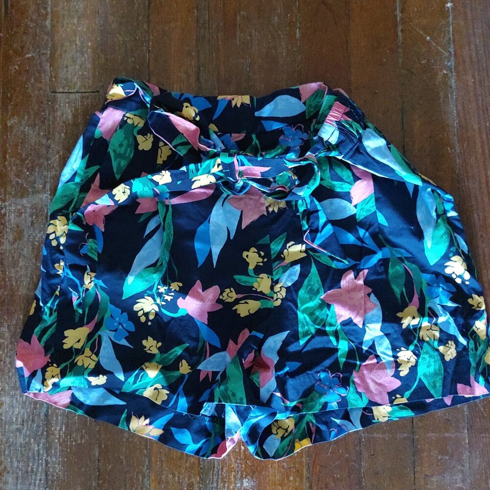 JCrew floral shorts size 6